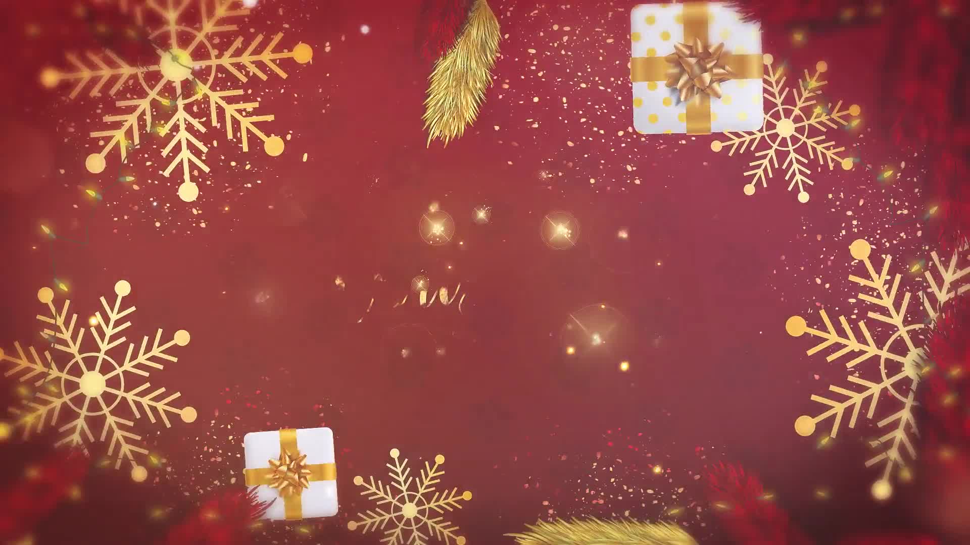 Merry Christmas Text Logo Reveal Videohive 34983754 After Effects Image 1