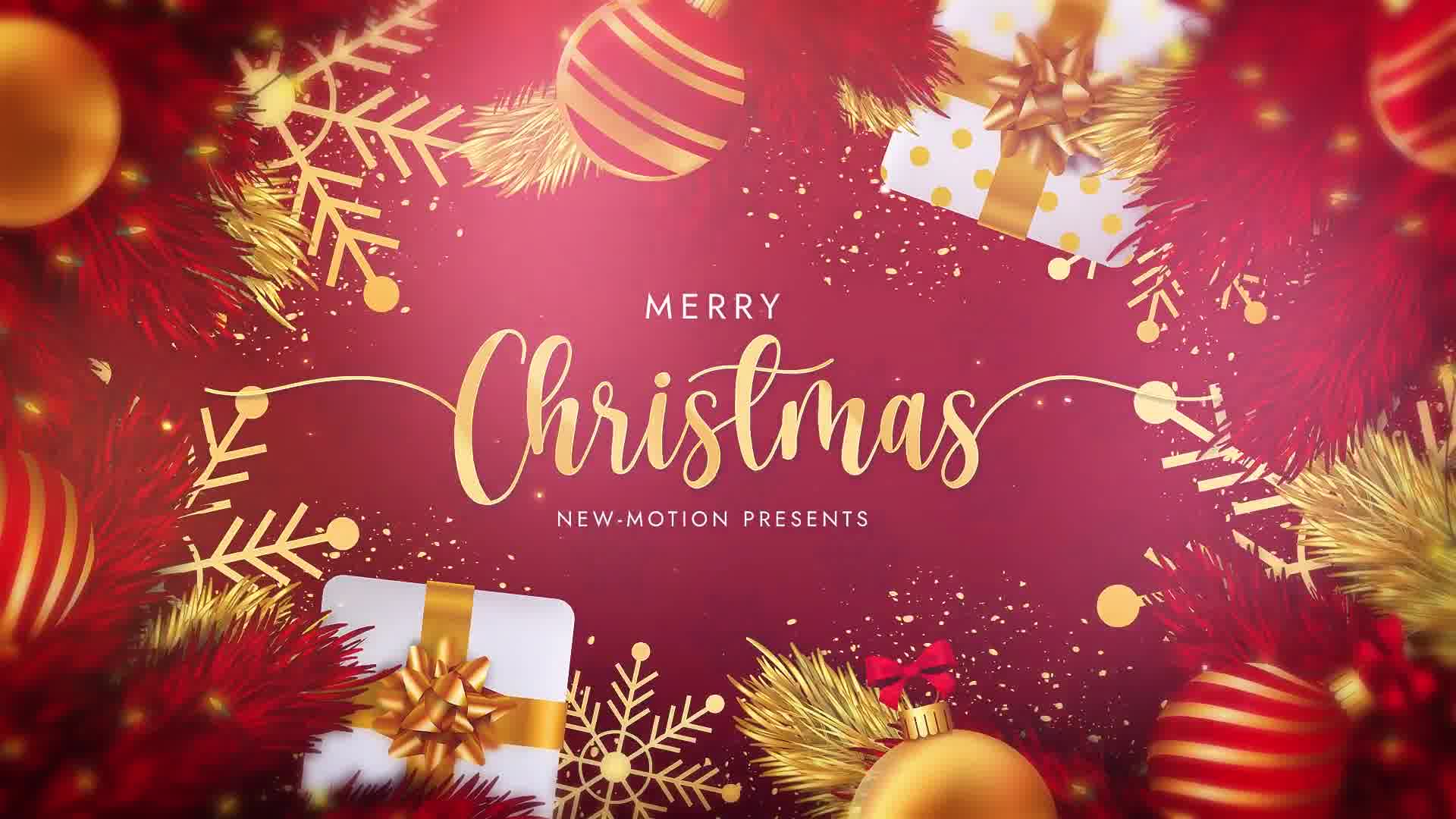 Merry Christmas Text Logo Reveal Videohive 34983754 After Effects Image 11