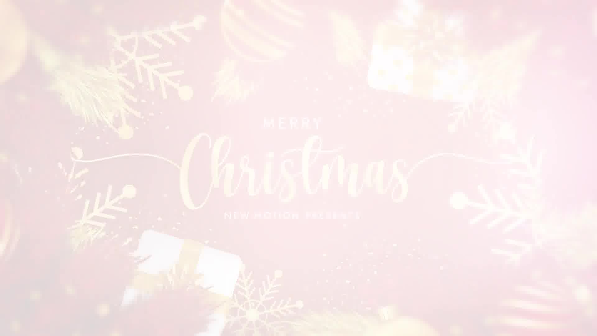 Merry Christmas Text Logo Reveal Videohive 34983754 After Effects Image 12