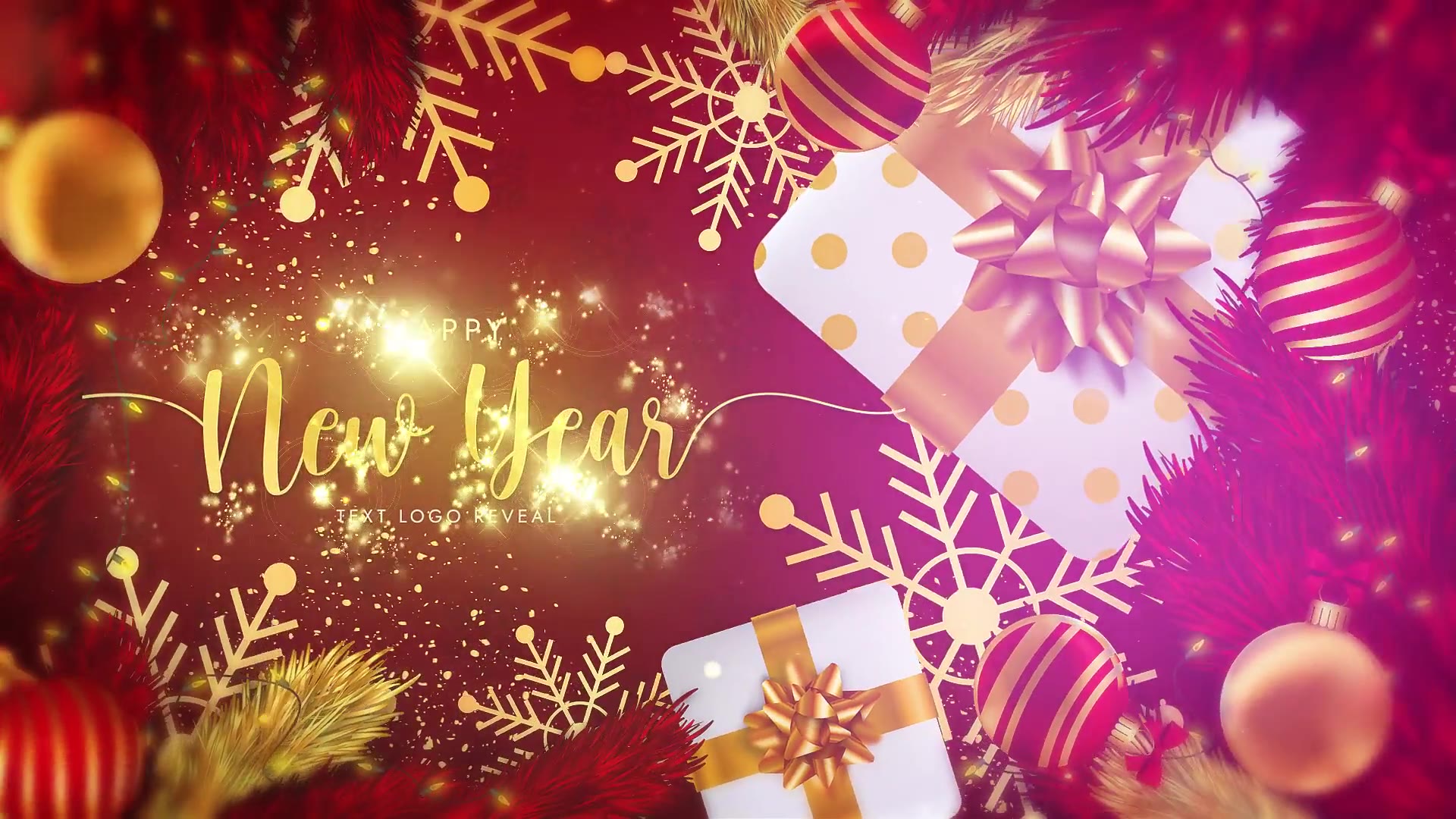 Merry Christmas Text Logo Reveal Videohive 34983754 After Effects Image 4