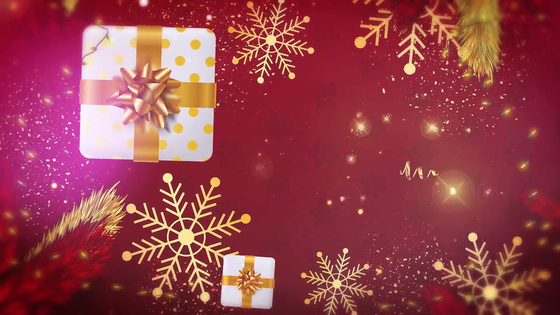 Merry Christmas Text Logo Reveal Videohive 34983754 After Effects Image 6