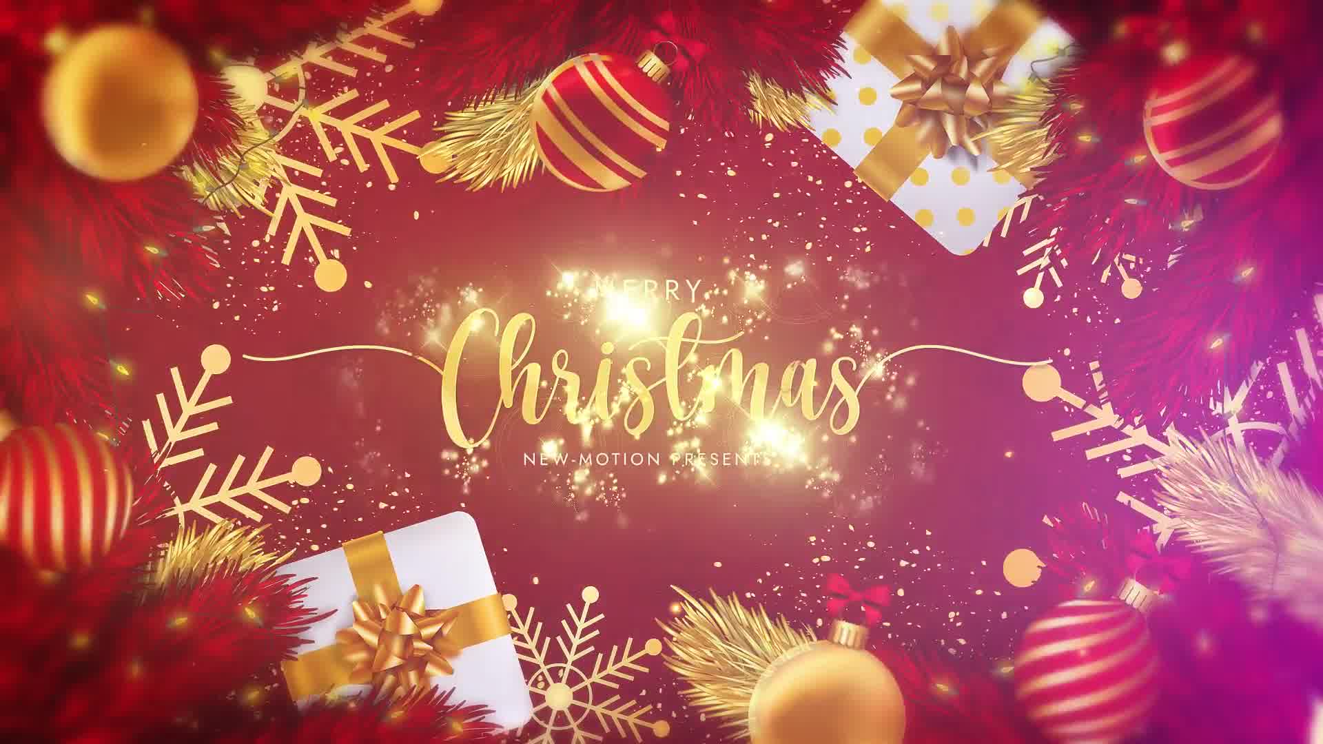 Merry Christmas Text Logo Reveal Videohive 34983754 After Effects Image 9