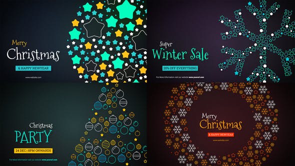 Merry Christmas Text Reveal - Download 35315320 Videohive