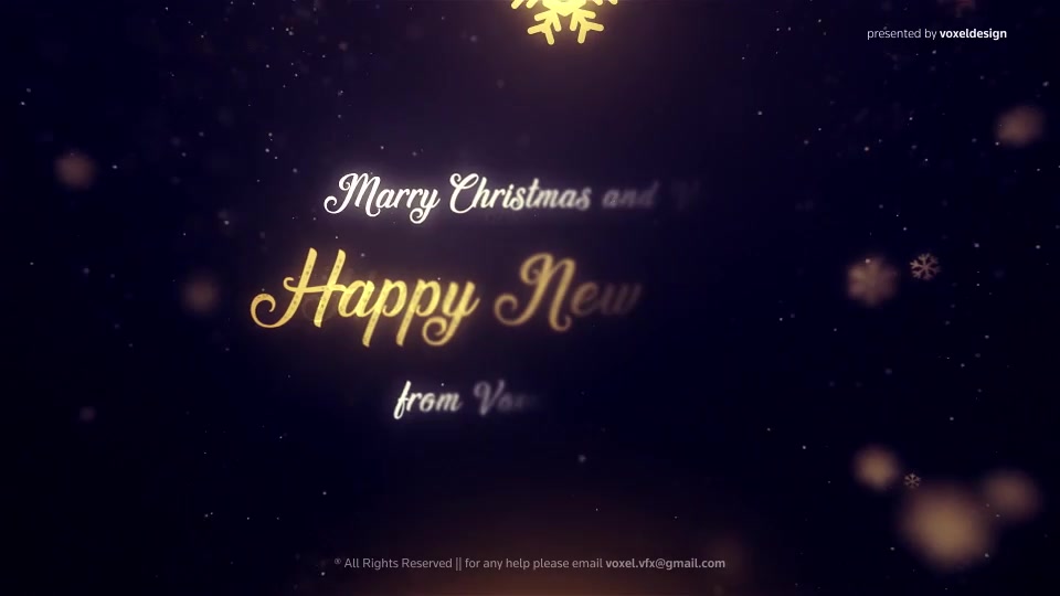 Merry Christmas Title Videohive 25262047 After Effects Image 12