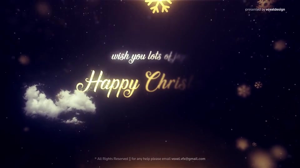 Merry Christmas Title Videohive 25262047 After Effects Image 3