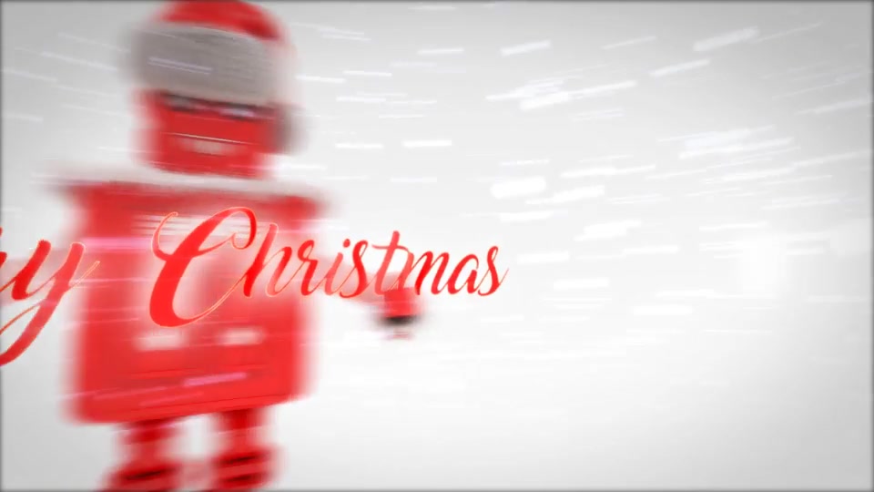 Merry Christmas Titles With Robot Roby Videohive 29433074 Premiere Pro Image 4