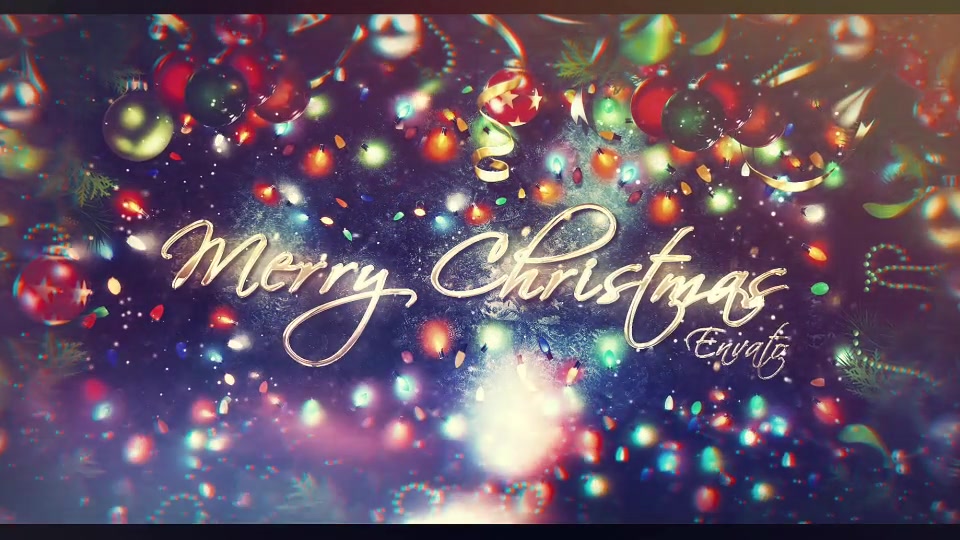 merry christmas after effects free download