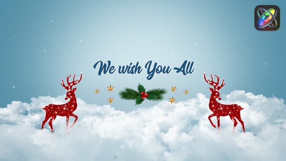 Merry Christmas Wishes Apple Motion - Videohive 35221599 Download