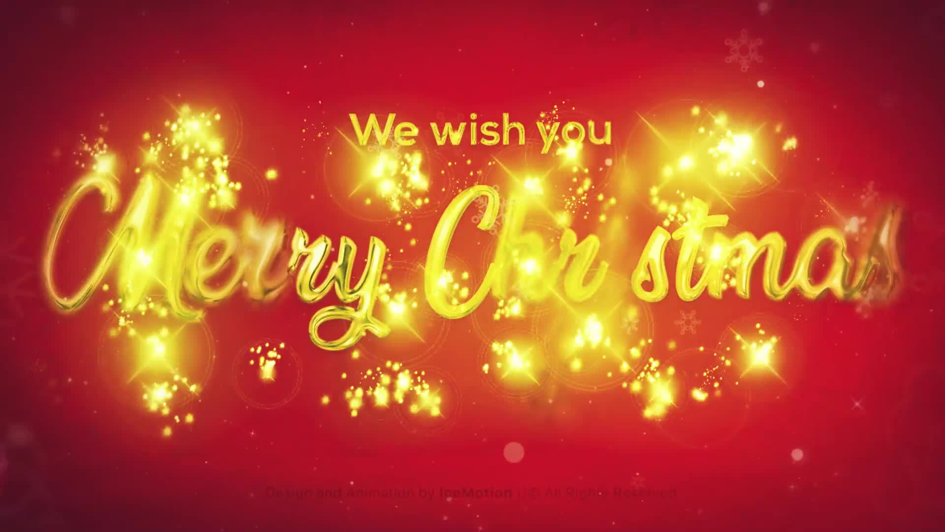 Merry Christmas Wishes || Christmas Titles Videohive 42360447 After Effects Image 1