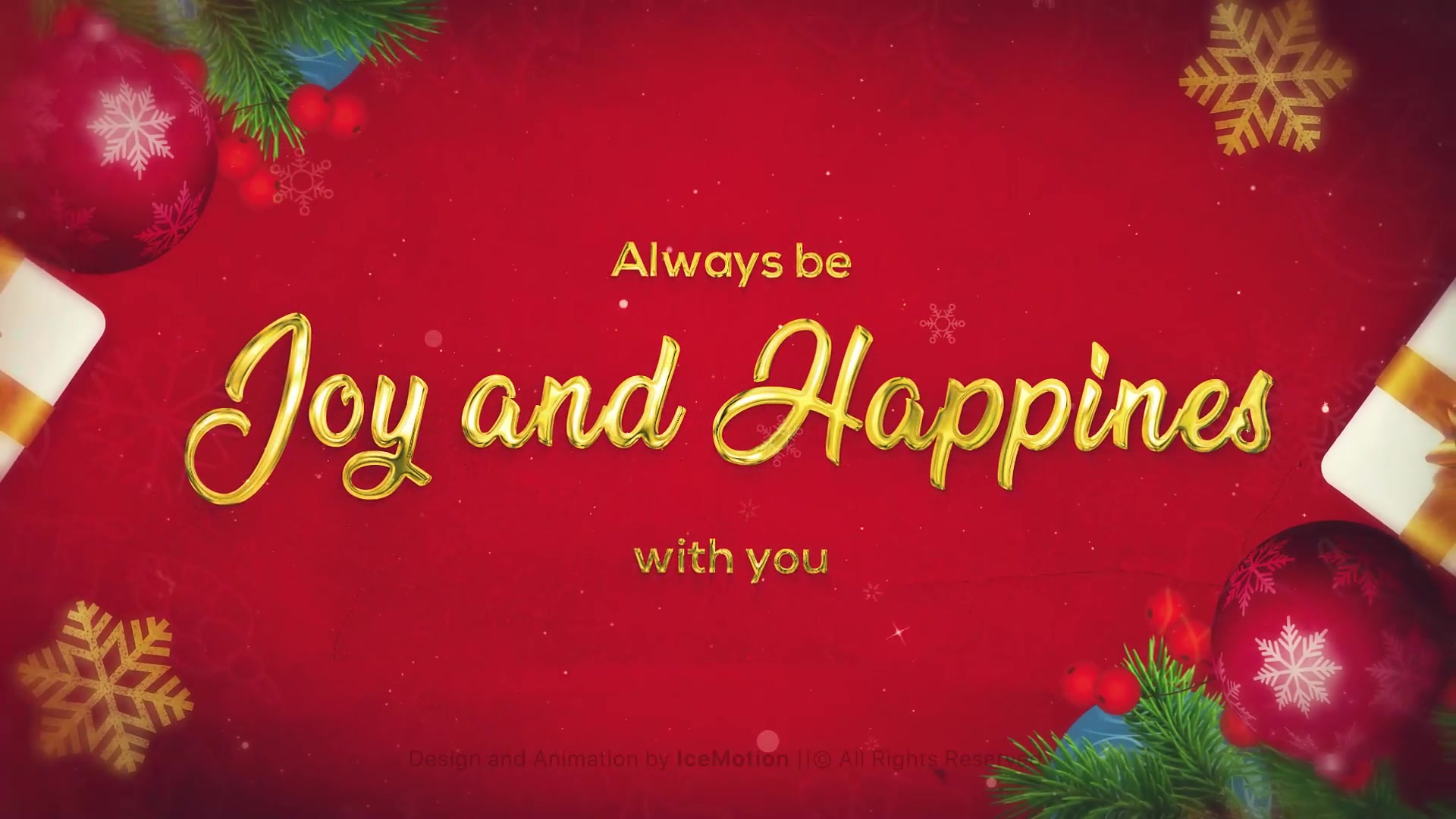 Merry Christmas Wishes || Christmas Titles Videohive 42360447 After Effects Image 3