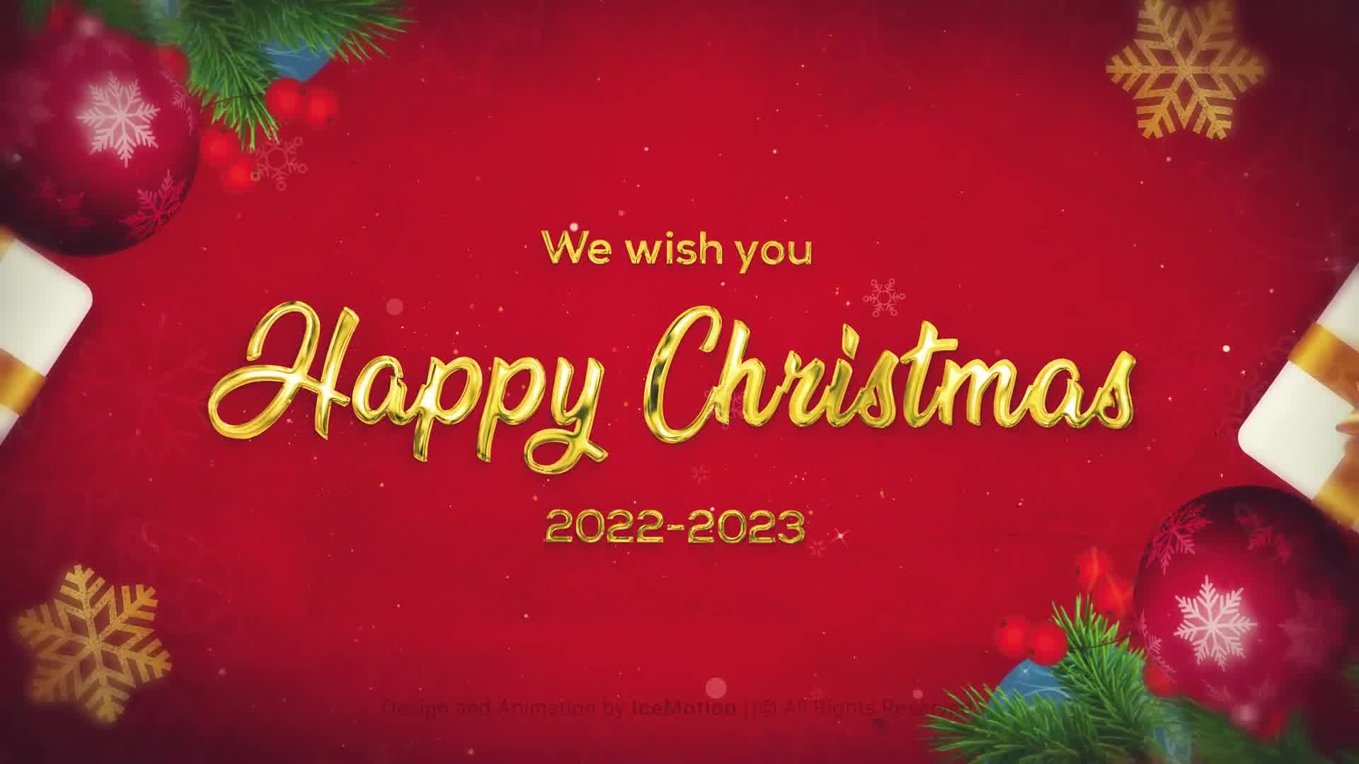 Merry Christmas Wishes || Christmas Titles Videohive 42360447 After Effects Image 9
