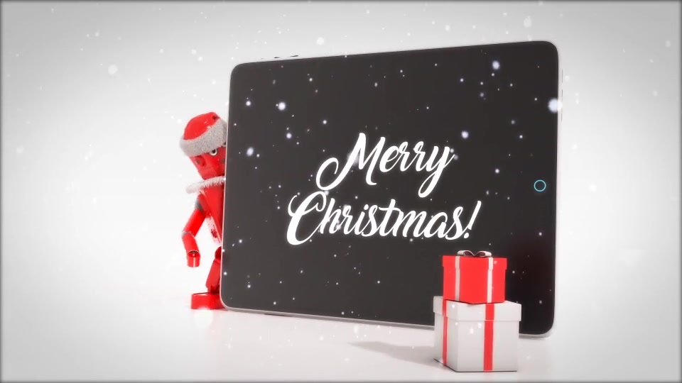 Merry Christmas With Robot Roby Videohive 29385244 After Effects Image 5