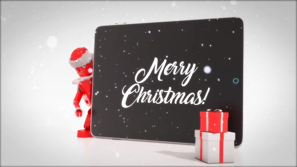 Merry Christmas With Robot Roby Videohive 29385244 After Effects Image 6
