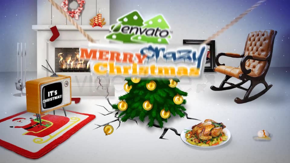 Merry Crazy Christmas Funny Opener - Download Videohive 6183181