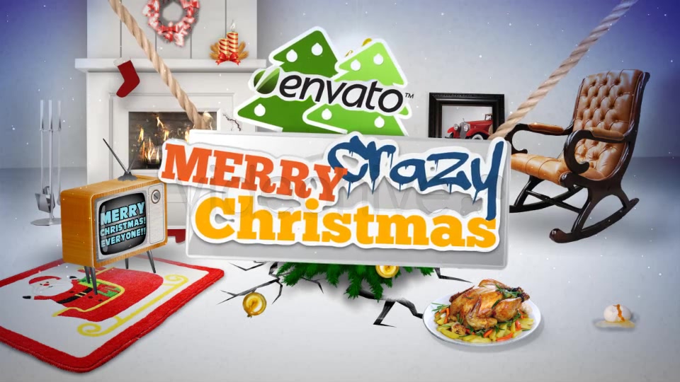 Merry Crazy Christmas Funny Opener - Download Videohive 6183181