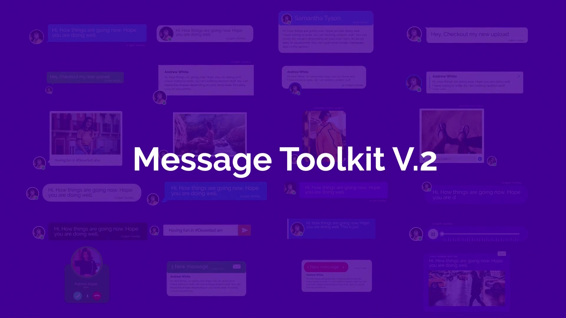 Message Toolkit V.2 Videohive 27752754 Apple Motion Image 13