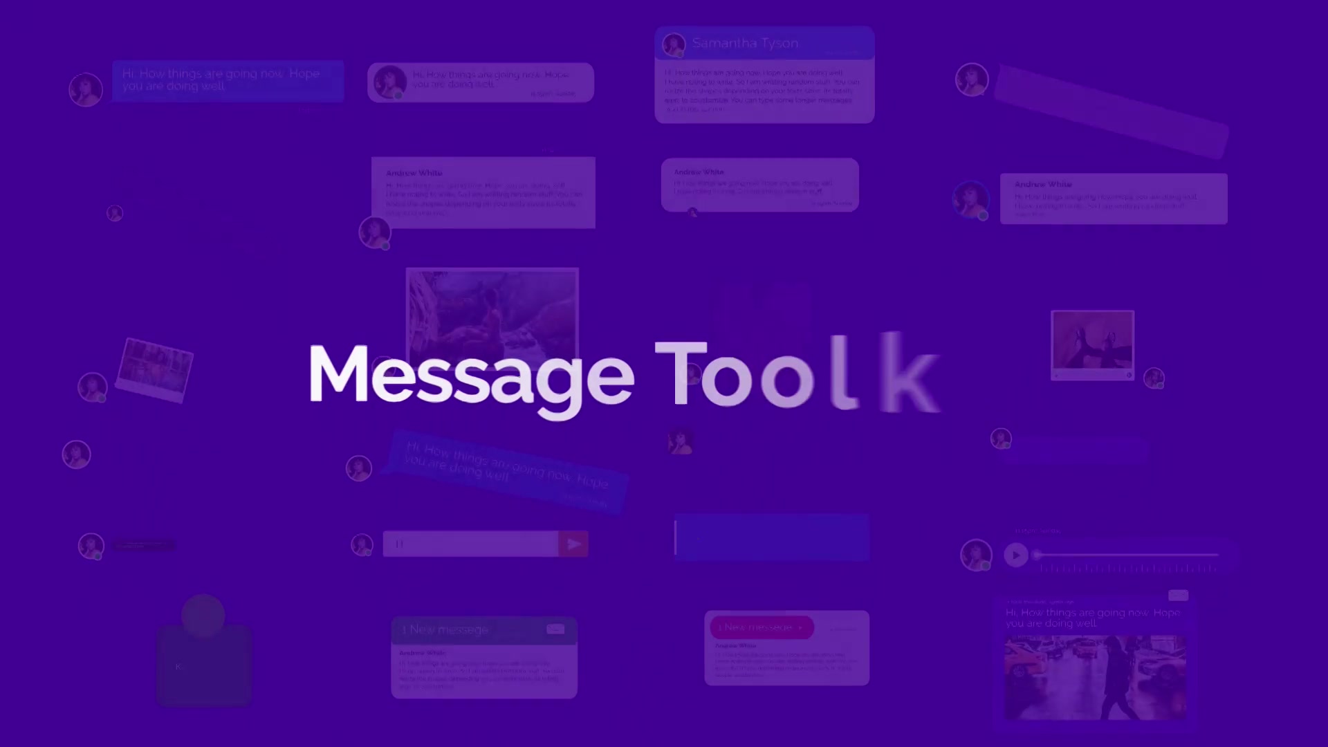 Message Toolkit V.2 Videohive 26404673 After Effects Image 13