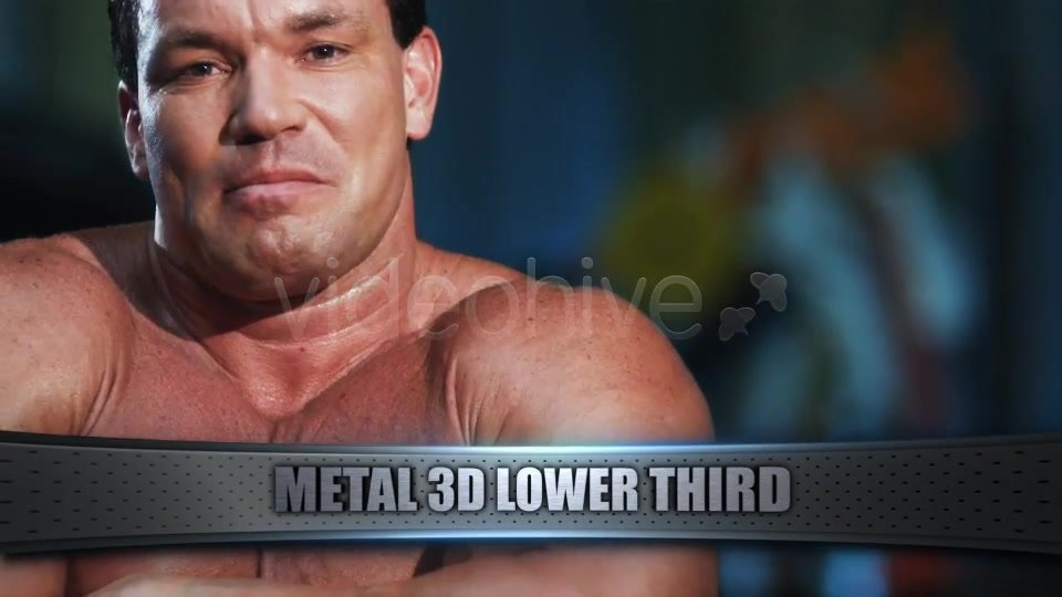 Metal 3D Lower Third Videohive 4278005 After Effects Image 8