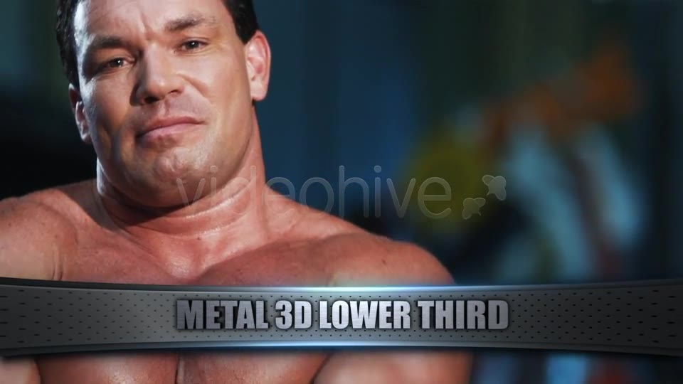 Metal 3D Lower Third Videohive 4278005 After Effects Image 9