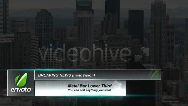 Metal Bar lower third Videohive 107493 After Effects Image 2