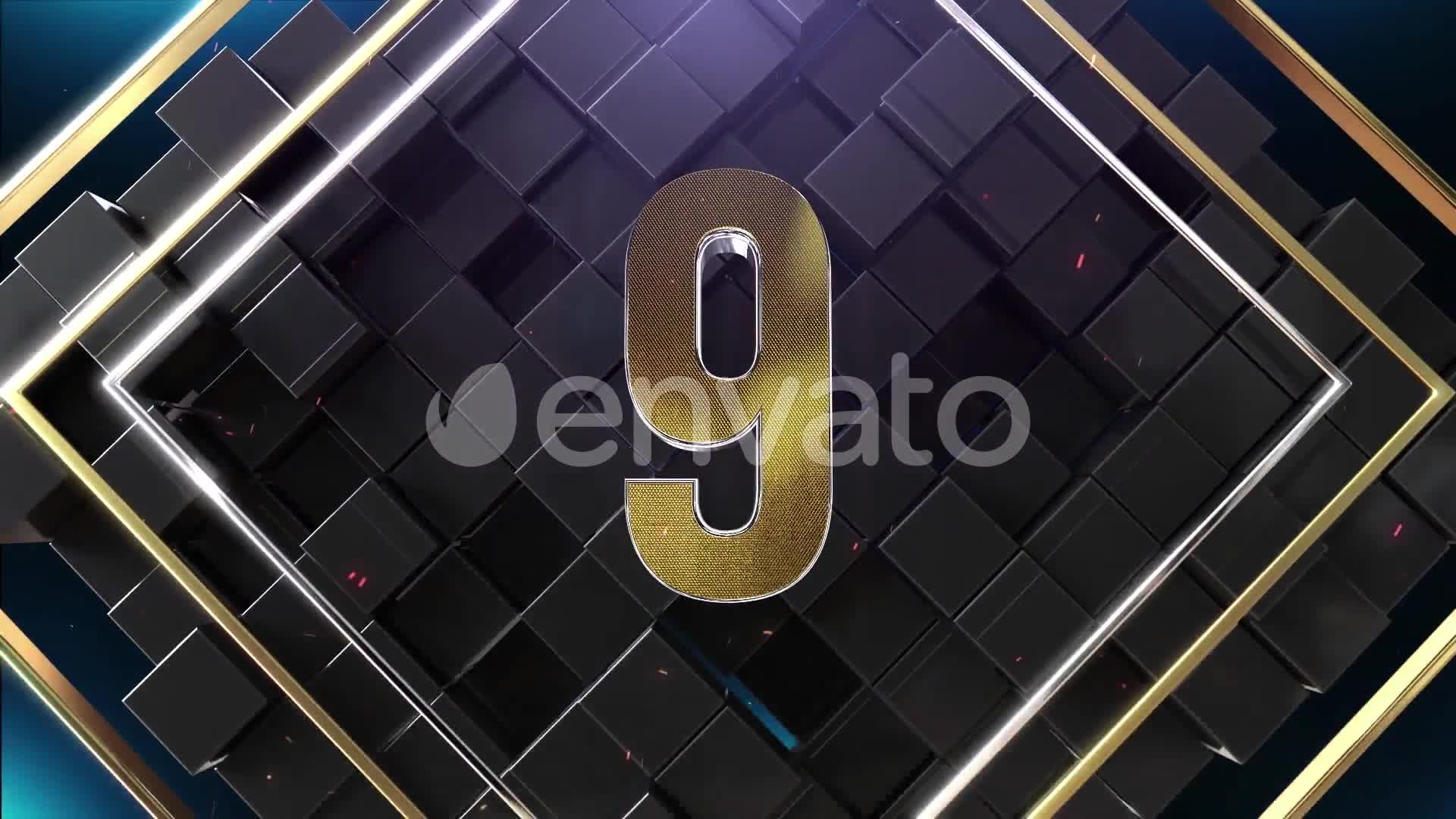 Metal Cube Countdown Videohive 35459869 After Effects Image 1