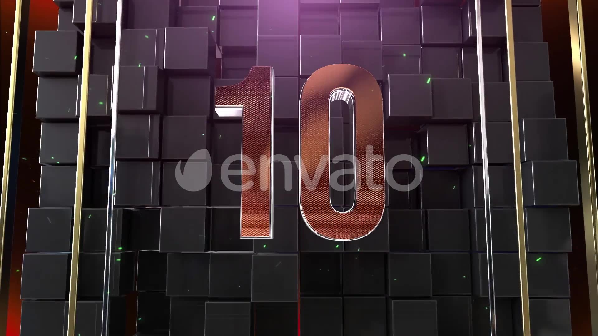 Metal Cube Countdown Videohive 35459869 After Effects Image 6