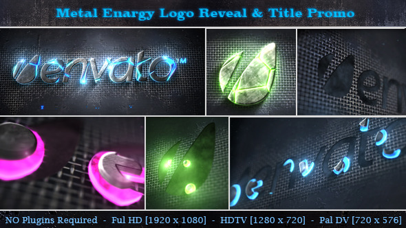 Metal Energy Logo Reveal & Title Promo - Download Videohive 5415270