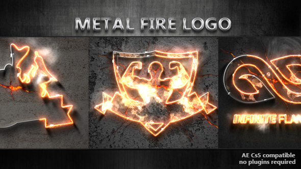Metal Fire Logo - Download Videohive 17324302