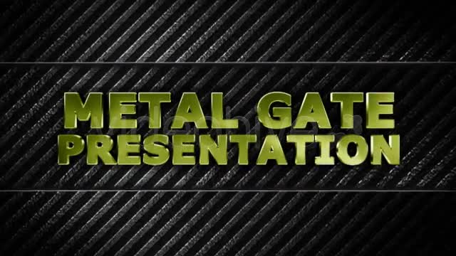 Metal Gate Videohive 3730687 After Effects Image 1