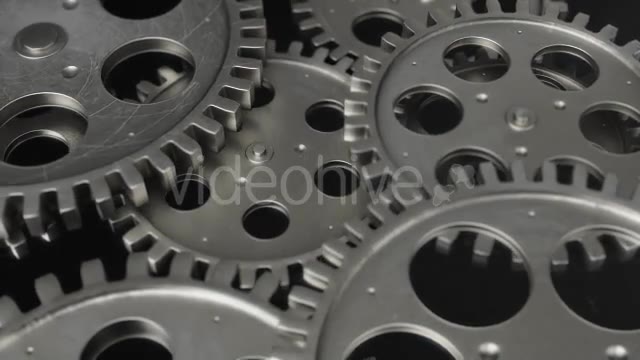 Metal Gear Wheels Rotating - Download Videohive 11710345