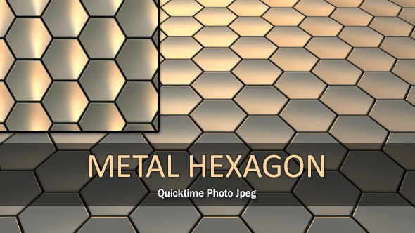 Metal Hexagon Loop - Download Videohive 5141061