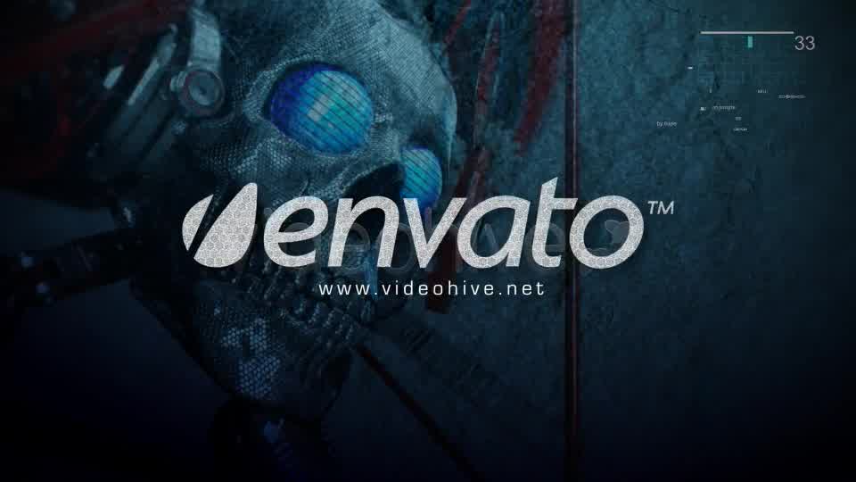 Metal Skull Head Logo Sting - Download Videohive 2549521