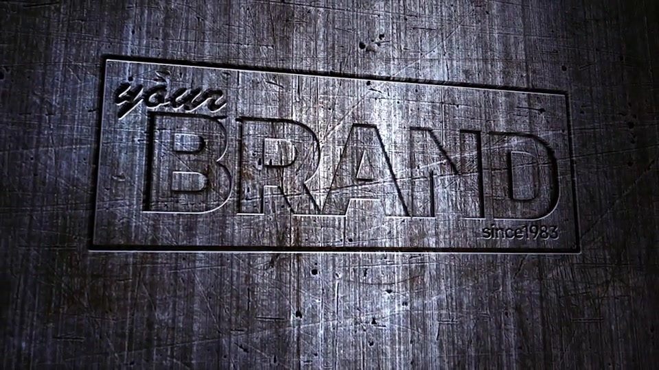 Metal Stamp Logo - Download Videohive 1984594