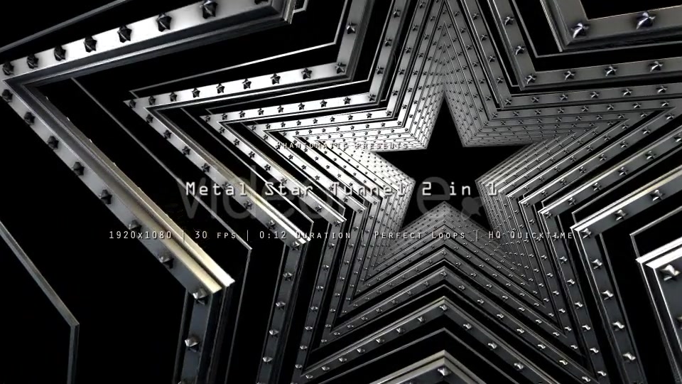 Metal Star Tunnel 1 - Download Videohive 19467160