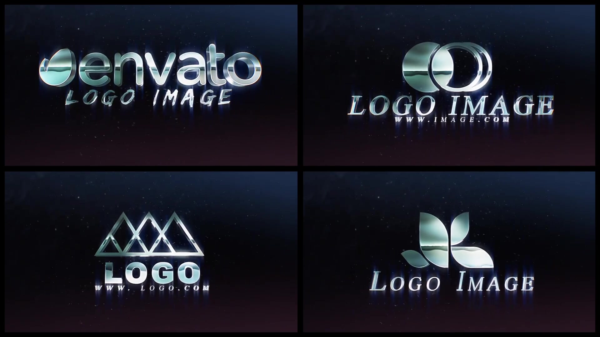 Metallic Chrome Logo Intro Videohive 39191336 After Effects Image 8
