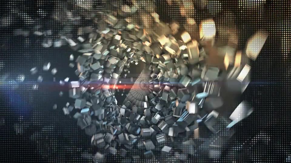 Metallic Crystal Logo Text Reveal - Download Videohive 6502180