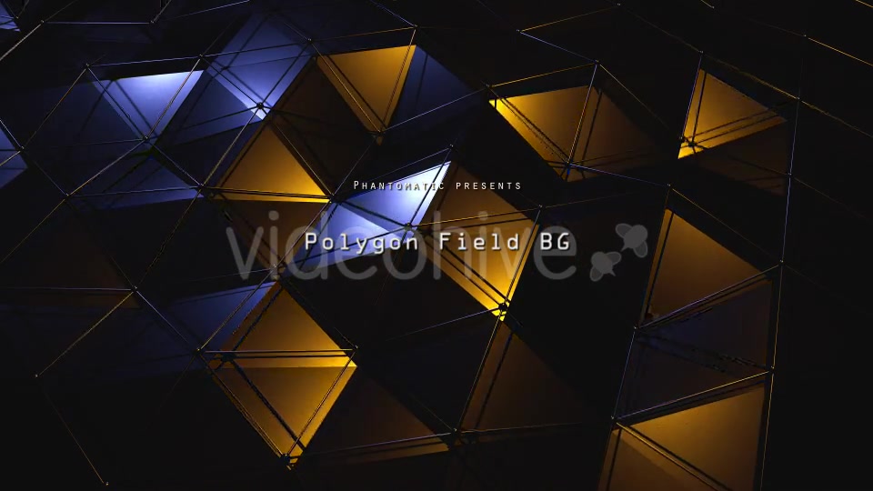 Metallic Polygon Field - Download Videohive 21089223