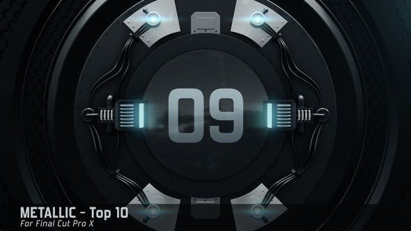 Metallic Top 10 For Final Cut Pro X - Videohive 28316090 Download