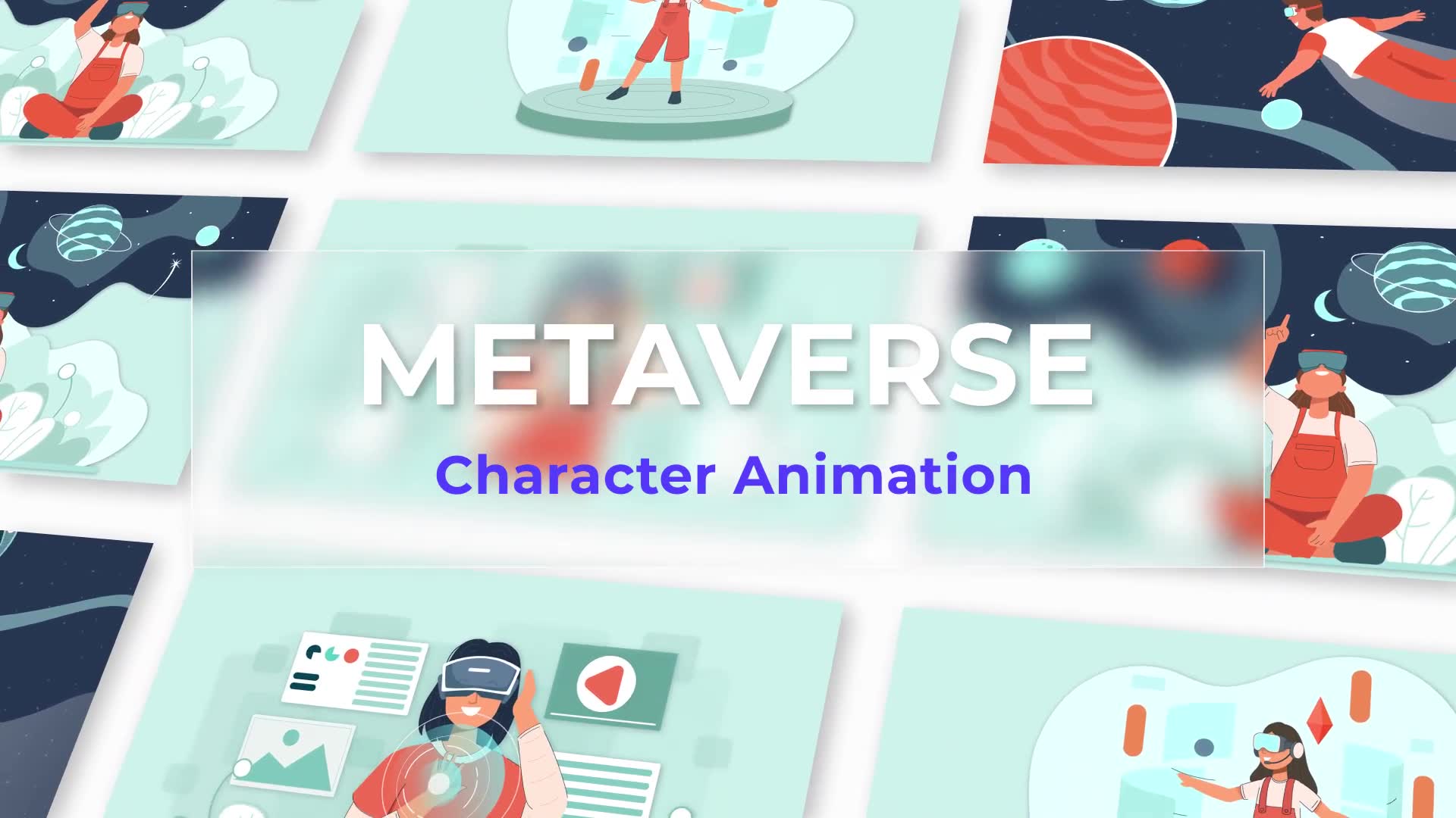 Metaverse Explainer And Animated Scene Pack Videohive 36813026 After Effects Image 2