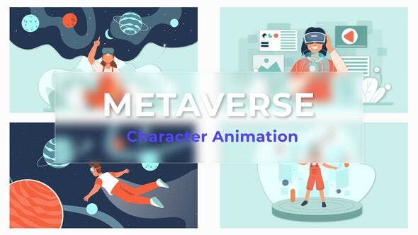 Metaverse Explainer And Animated Scene Pack - Videohive 36813026 Download