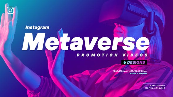 Metaverse Instagram Promo - 36487619 Videohive Download