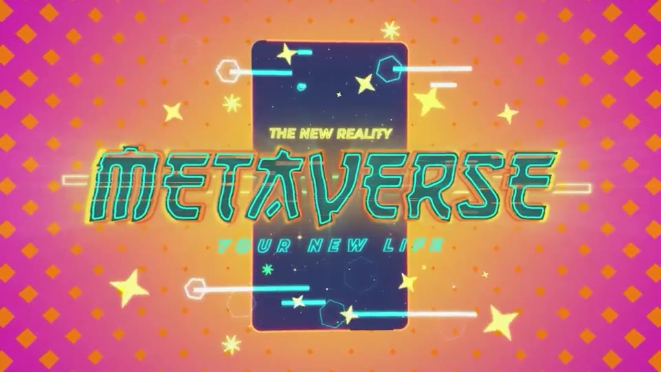 Metaverse Title & Logo Videohive 37408257 After Effects Image 2