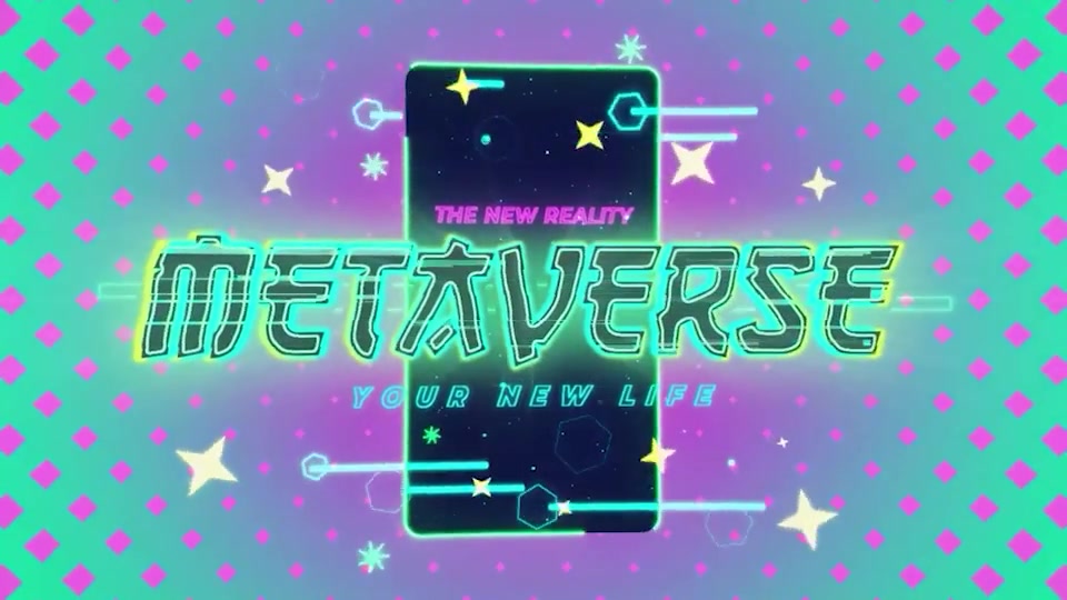 Metaverse Title & Logo Videohive 37408257 After Effects Image 9