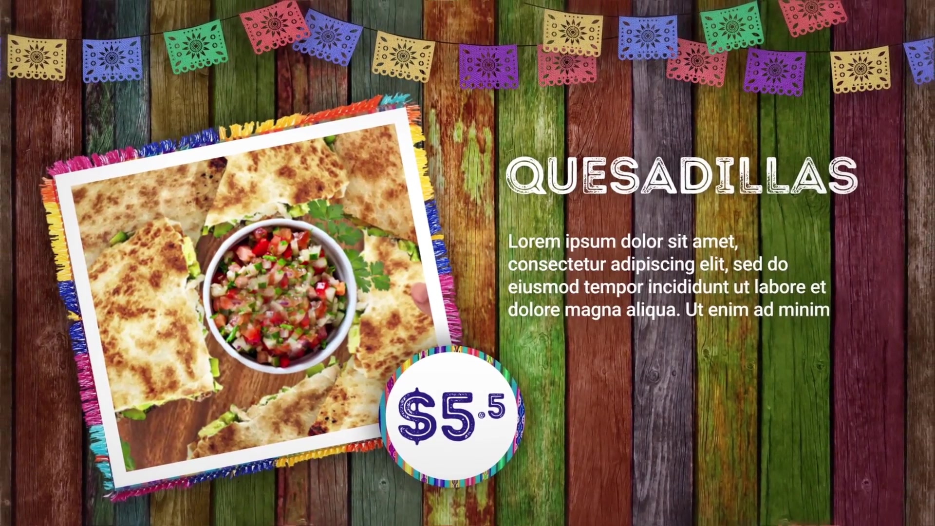 Mexican Restaurant Pack Videohive 25508022 After Effects Image 5