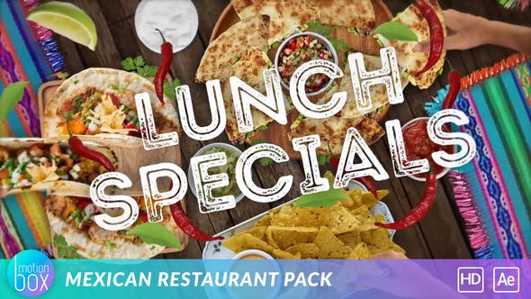 Mexican Restaurant Pack - Download 25508022 Videohive