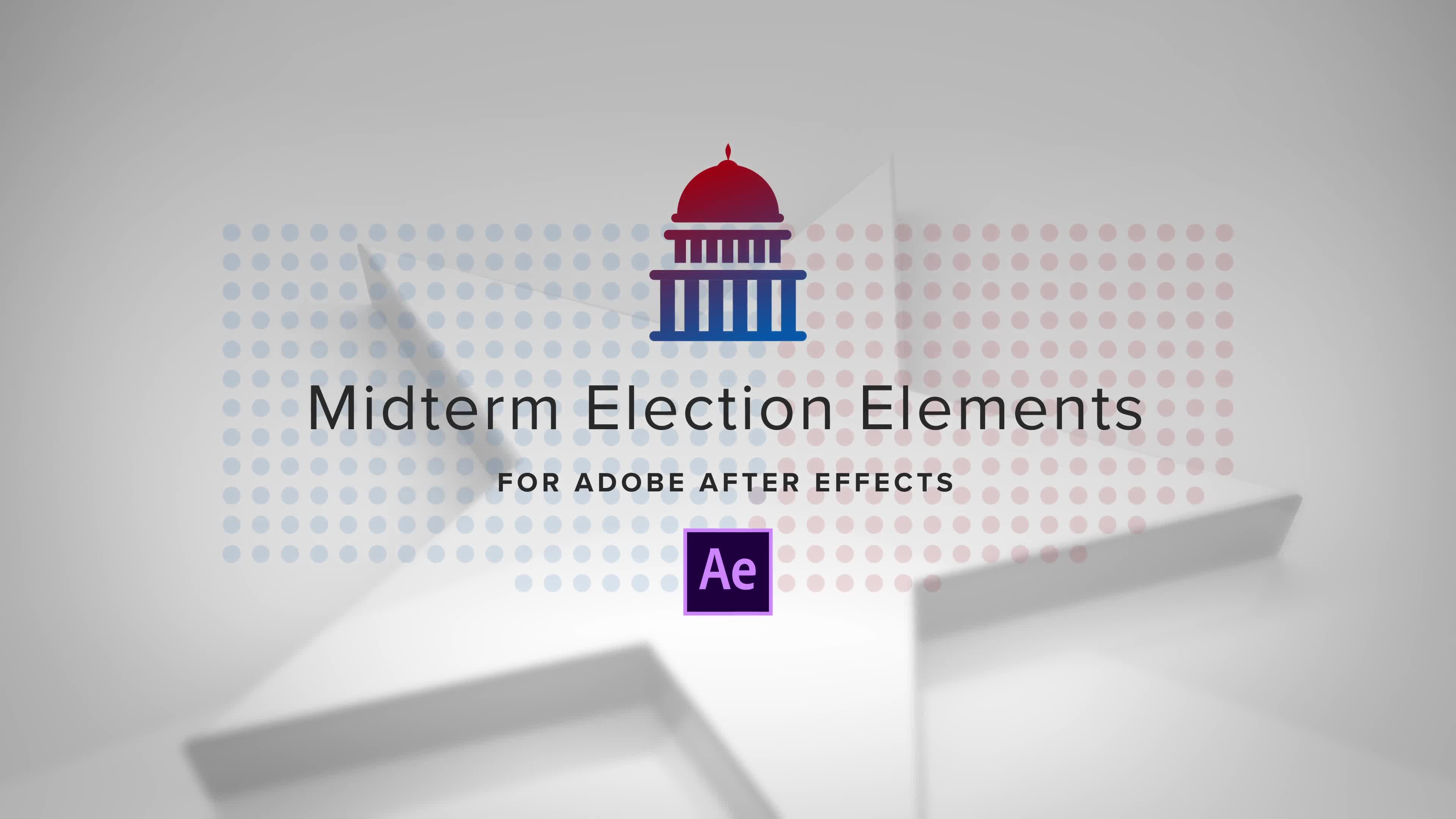 Midterm Election Elements | Congress & Senate - Download Videohive 22771895