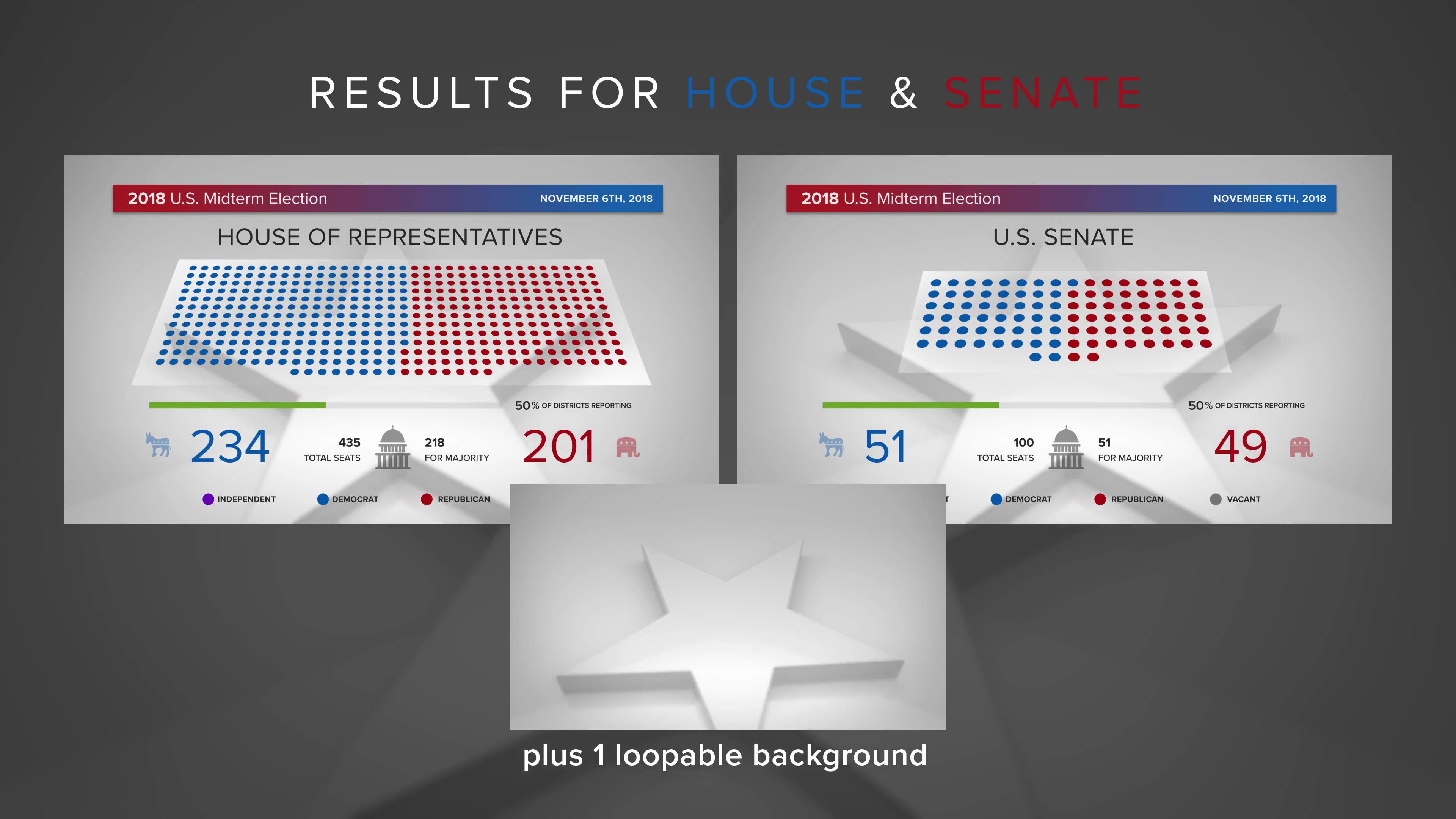 Midterm Election Elements | Congress & Senate - Download Videohive 22771895