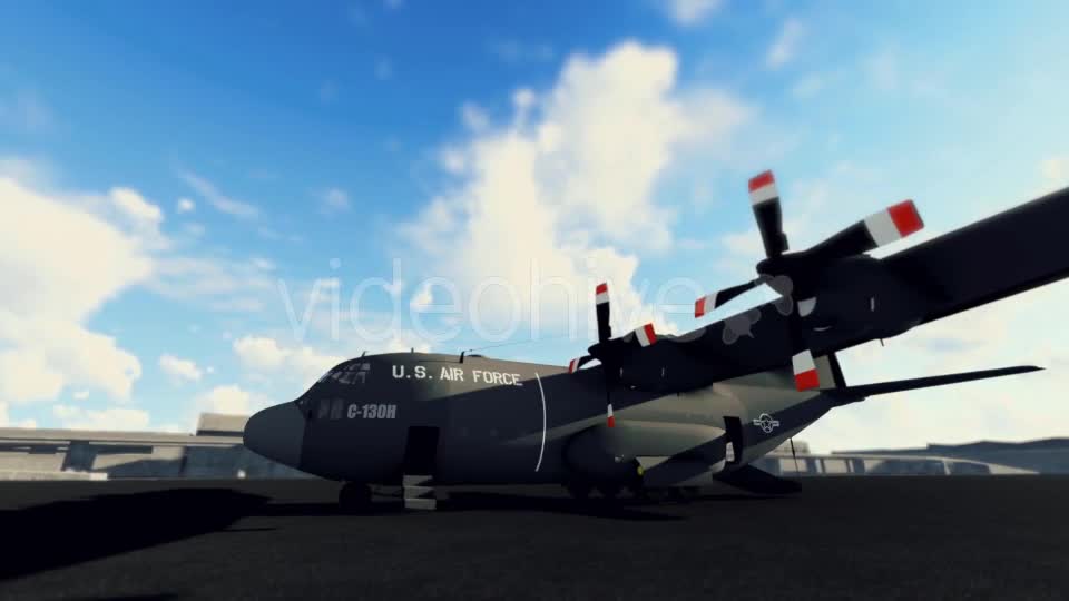 Military Aircraft At Airport - Download Videohive 17184479