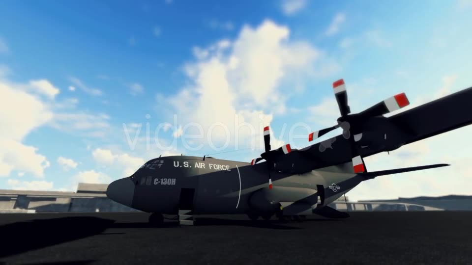 Military Aircraft At Airport - Download Videohive 17184479