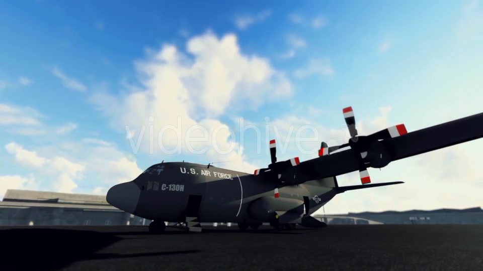 Military Aircraft At Airport - Download Videohive 17184479